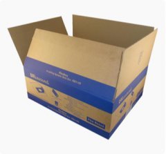 double wall corrugated shipping carton box