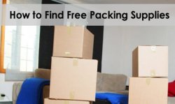 Find free packing supplies
