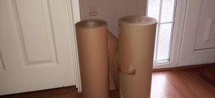 Rolls of packing Paper