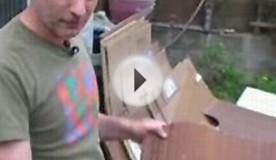 How to Recycle your cardboard & make functional furniture